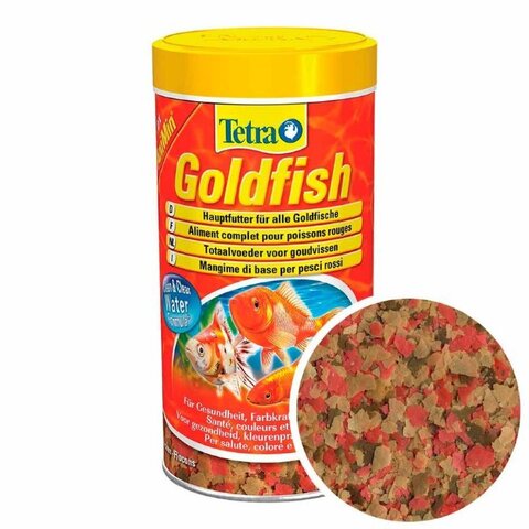 Tetra GoldFish основной корм для золотых рыбок (чипсы) 250 мл