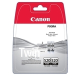 Набор картриджей CANON PGI-520 пигментная черная чернильница (2932b012)