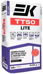 Штукатурка цементно-известковая с легким наполнителем ЕК ТТ50 (25кг)