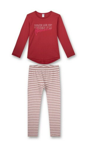 Пижама с длинным рукавом для девочки Sanetta 245553 0341