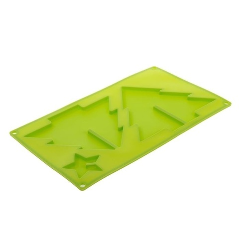 Форма для шоколада 3D, 3 ячейки, 30х17х0,5 см 