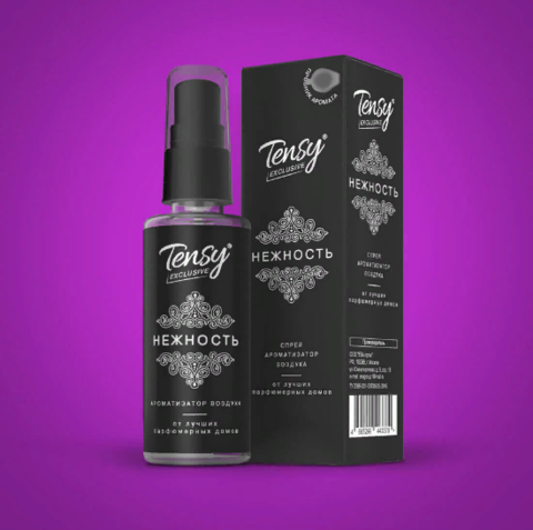 Спрей парфюм Нежность (в упаковке) ароматизатор Tensy