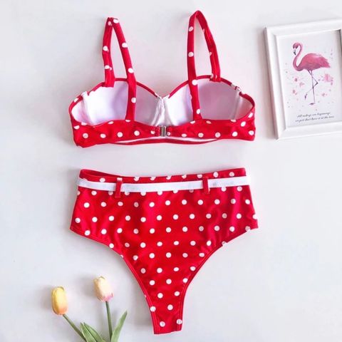 КупальникRETRO RED