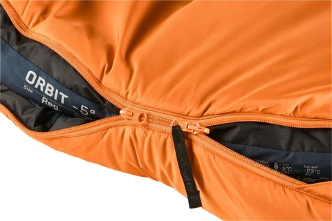 Картинка спальник Deuter orbit -5° Mandarine/Ink - 5