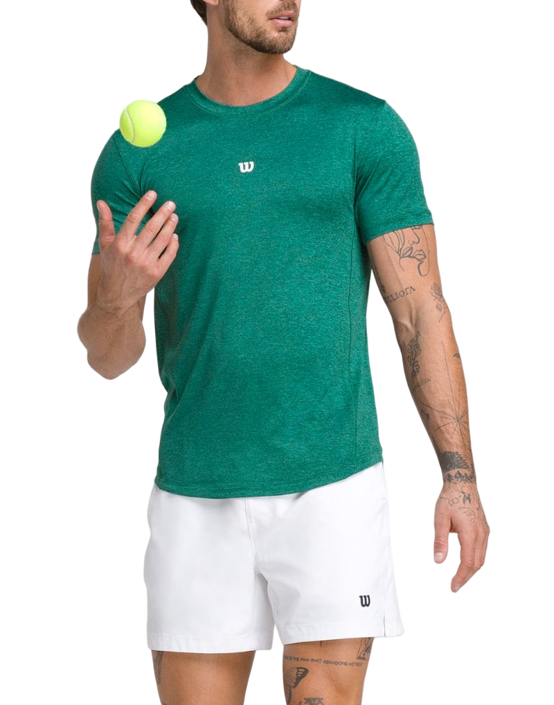 Мужская теннисная футболка Wilson The Everyday Performance T-Shirt ...
