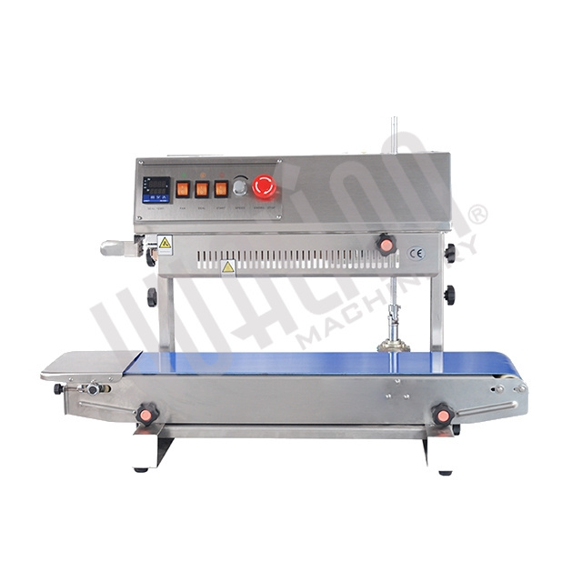 Роликовый конвейерный запайщик вертикальный FR-770II Hualian Machinery