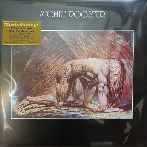 ATOMIC ROOSTER Death Walks Behind You (Clear & Black Marbled) (Винил)