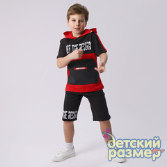 Костюм (капри из футера)