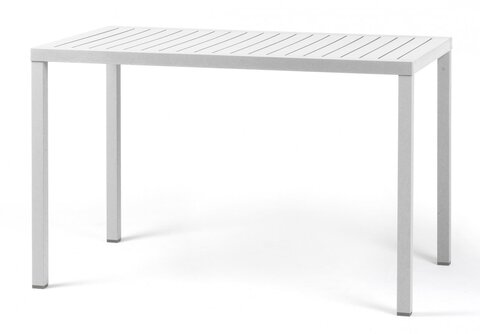 Стол пластиковый обеденный Nardi Cube 120x70, белый