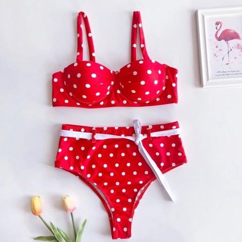 КупальникRETRO RED