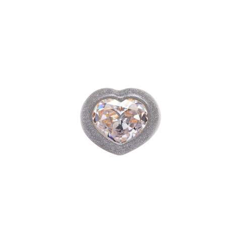 Lux Sparkling Gray Ring