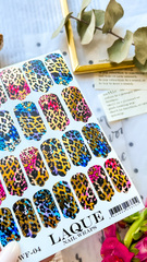 Пленки 	LAQUE NAIL WRAPS FOIL №4