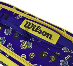 Теннисная сумка Wilson Minions V3.0 Team 6PK - blue/yellow