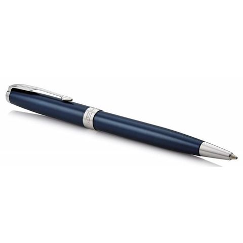 Шариковая ручка Parker Sonnet Core K539 LaqBlue CT Mblack (1931536)