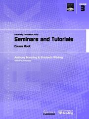 TASK: University Foundation Study Mod.3: Seminars and Tutorials