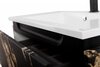Cezares SLIDER-800-1C-SO-NF-P SLIDER База под раковину подвесная с одним выкатным ящиком, Черный Фьюжн, 796x476x300
