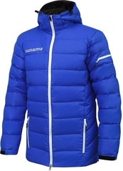 Очень Тёплый спортивный пуховик Noname Heavy Puffy Down Jacket 18 Ux Blue