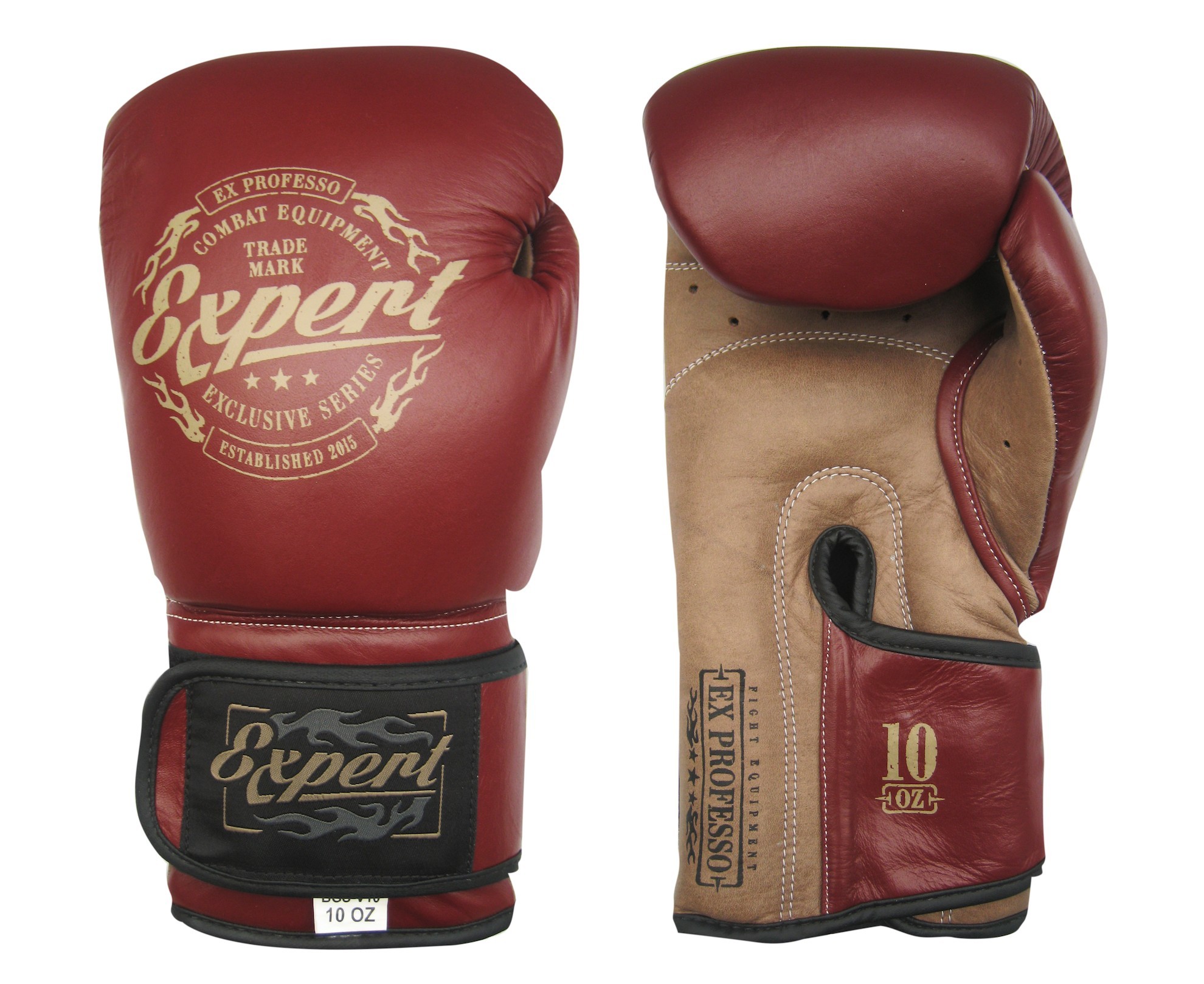 Купить перчатки Fight Expert Leather Brown