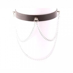 Чокер с цепочками, модель 2
