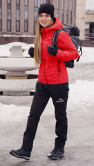 Утеплённый лыжный костюм Костюм Nordski Urban Base Red женский