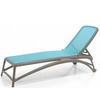 Шезлонг Atlantico, тортора/голубой