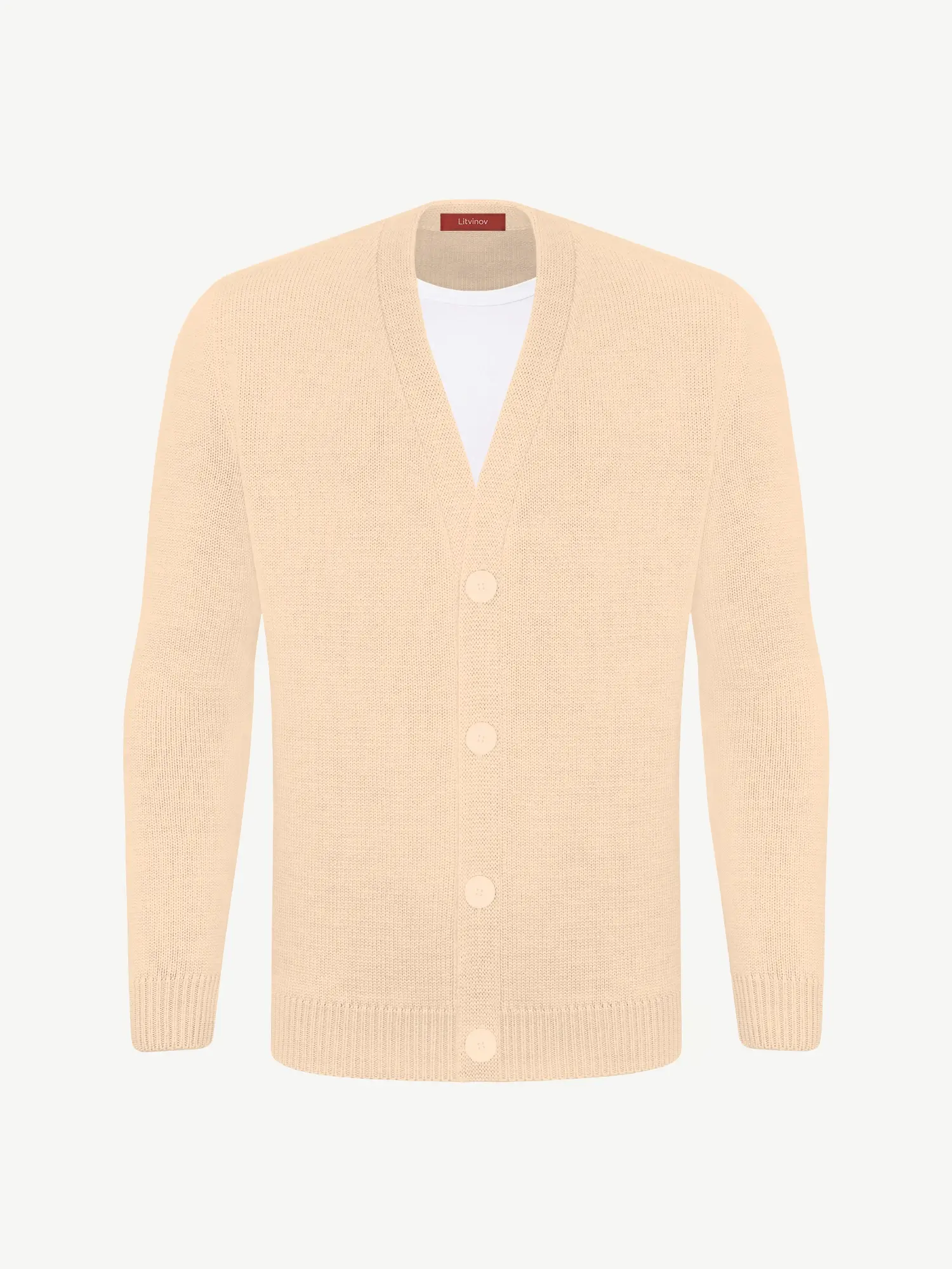 Кардиган с пуговицами из кашемира