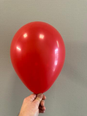 Купить красный латексный шар 30 см пастель S12 оптом и в розницу в Новосибирске | Wonderball-project.ru