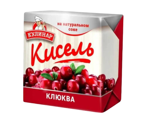 Кисель Кулинар Клюква брикет 220гр