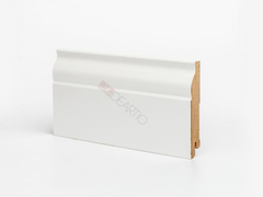 Плинтус МДФ Деартио U 103-100 белый 100х16х2050