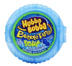 Жвачка Hubba Bubba Sour Blue Raspberry