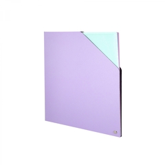 
          Папка архивная Alingar, 228*172 мм, пластик, 1500мкм, на резинке с 4 файлами, сиреневый