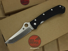 Нож Spyderco Lum Tanto - черная рукоять, клинок сатин