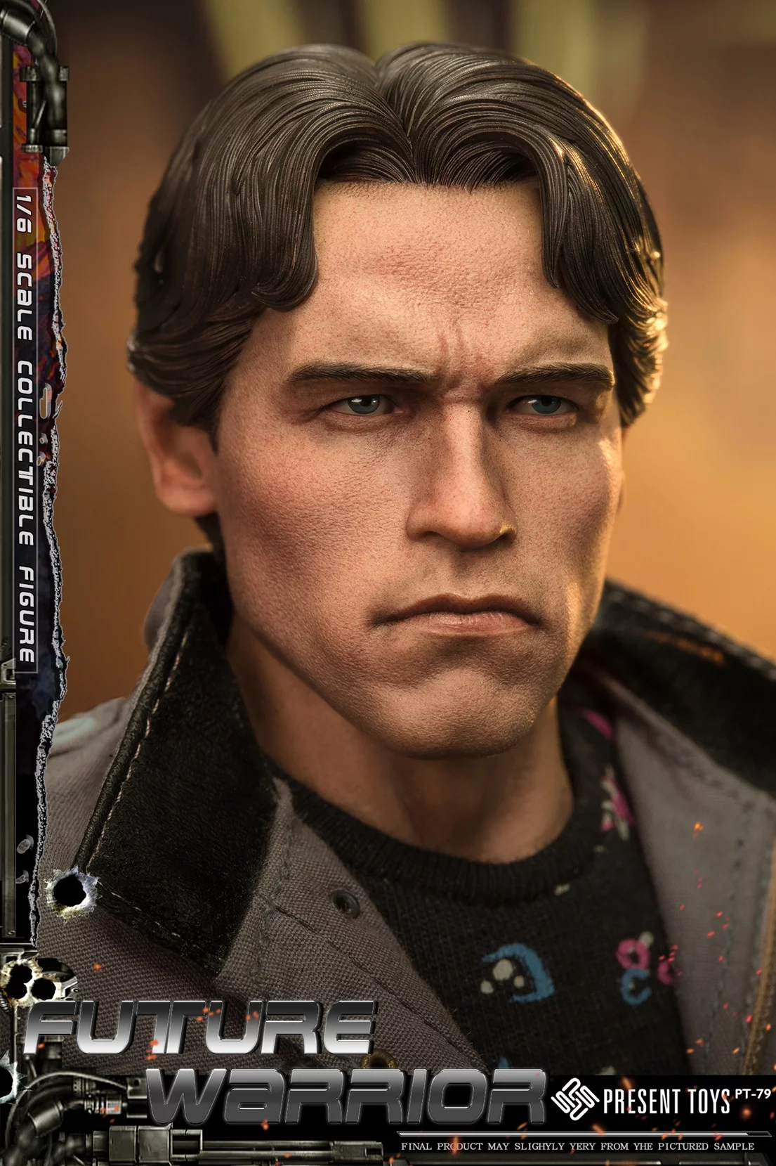 Фигурка Арнольд Шварценеггер из фильма Терминатор 1/6