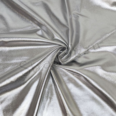 Купить оптом голографический серебристый бифлекс Silver Luster в интернет-магазине Strazok.ru