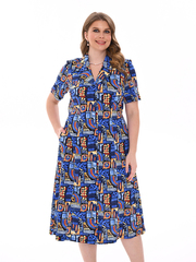 4536 Халат на пуговицах