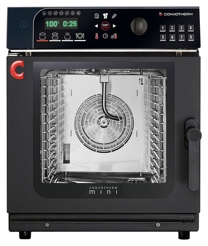 Пароконвектомат Convotherm Mini Standard 6.10 Black левосторонняя дверь