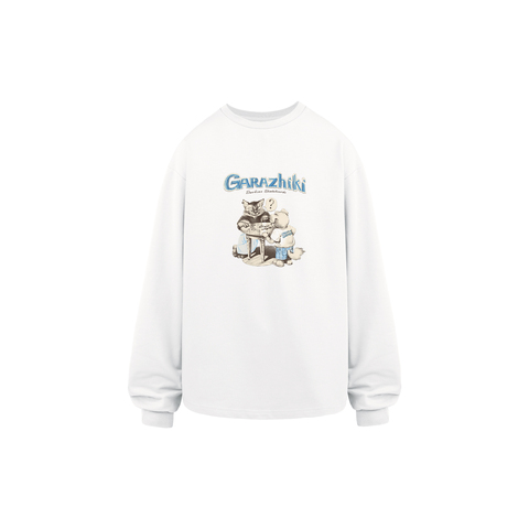 Лонгслив Called a Garment Garazhiki Longsleeve "White"