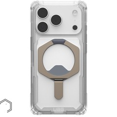 Чехол Uag Plasma XTE Case для iPhone 17 Pro, Прозрачный/Титан | Clear/Titanium