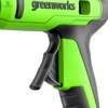 Пистолет клеевой аккумуляторный Greenworks Арт. 3502207, 24V, 11 мм, без АКБ и ЗУ — фото 4