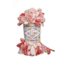 Пряжа Alize Puffy Color цвет 5922