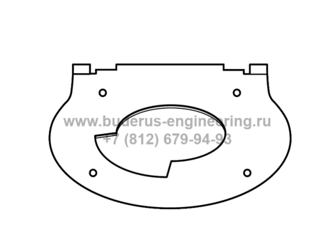 Дроссельная диафрагма для котла Buderus Logamax U072 до 35кВт