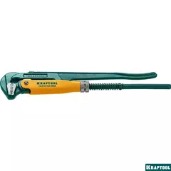 KRAFTOOL PANZER-90, №0, 3/4?, 280 мм, трубный ключ с прямыми губками (2734-05)