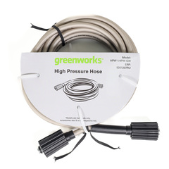 Шланг для моек высокого давления Greenworks 7,6м, ≤140 бар