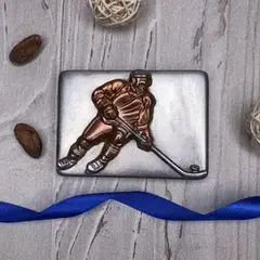 Силиконовый молд Хоккеист