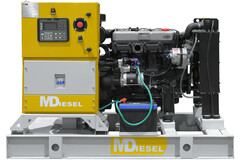 Резервный дизельный генератор МД ЭД-12-Т400-2РПМ29 в погодозащитном кожухе на шасси с АВР
