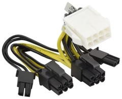 Кабель Supermicro CBL-PWEX-1040 6+2-pin (PCI-E)