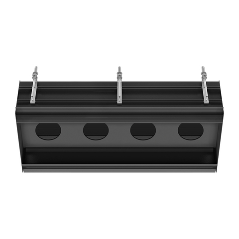 Gessi BINARIO Профиль линейный 880 мм., для 4 модулей, установка Easy-Fix, цвет Black XL 61127#299