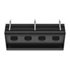 Gessi BINARIO Профиль линейный 880 мм., для 4 модулей, установка Easy-Fix, цвет Black XL 61127#299
