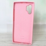 Силиконовый чехол Silicone Cover для Samsung Galaxy Note 10 Plus (Розовый)