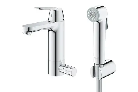 GROHE Eurosmart Cosmopolitan 24191000 Смеситель для раковины с гигиеническим душем, M-size, хром